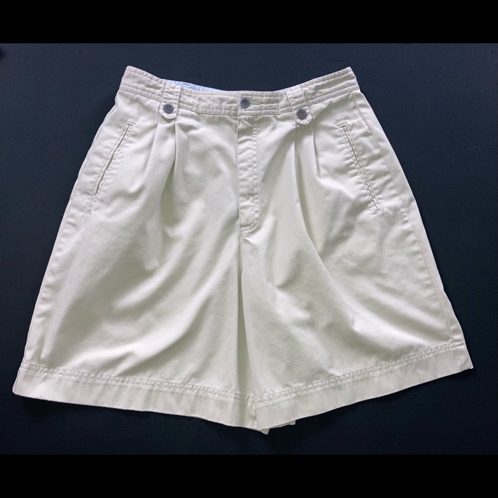 Vintage Liz Claiborne pleated hi waist mom shorts